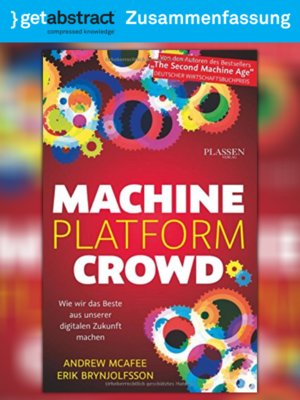 cover image of Machine, Platform, Crowd (Zusammenfassung)